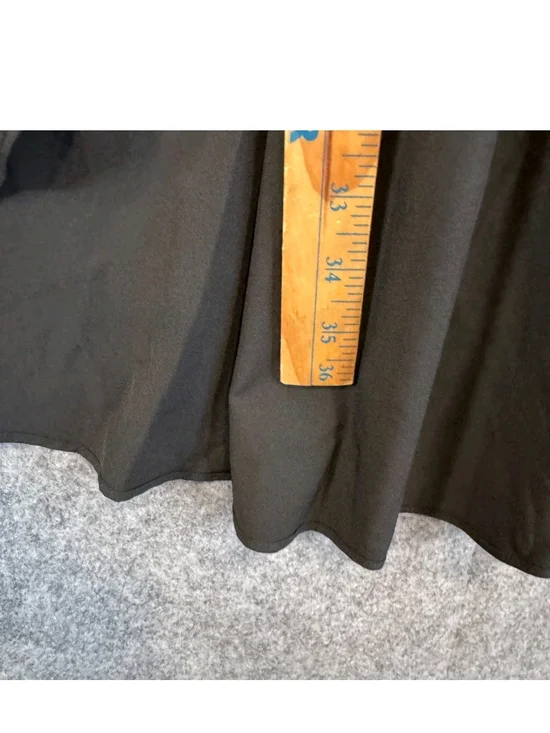 Halara Breezeful High Waisted 2-in-1 Flowy Maxi Skirt Skort Black XL - Picture 7 of 9